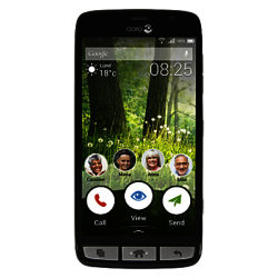 Doro Liberto 825 Smartphone, Android, 5, 4G LTE, SIM Free, 8GB, Black